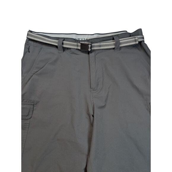 Mens Orvis Black 4 way Stretch 9" Inseam Cargo Short with Belt Sz 36 NWOT Dad - Picture 4 of 9
